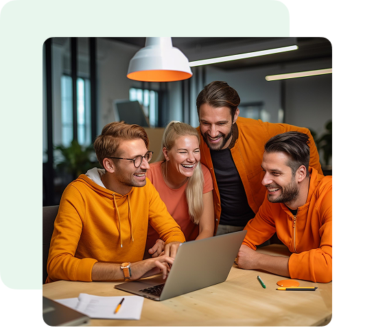 Team collaborating on nonprofit growth